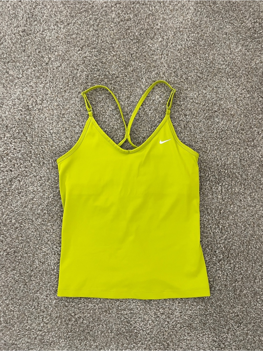 Nike Women's Lime Green Racerback Camisole